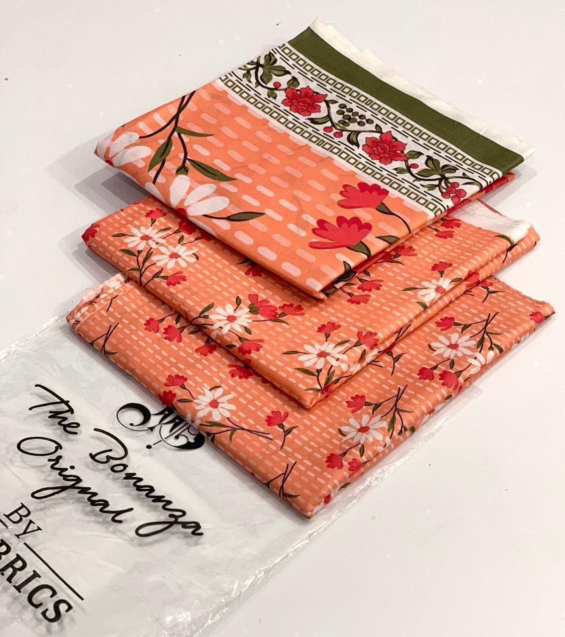 IB PRINTED LAWN |3| PCS UNSTITCHED