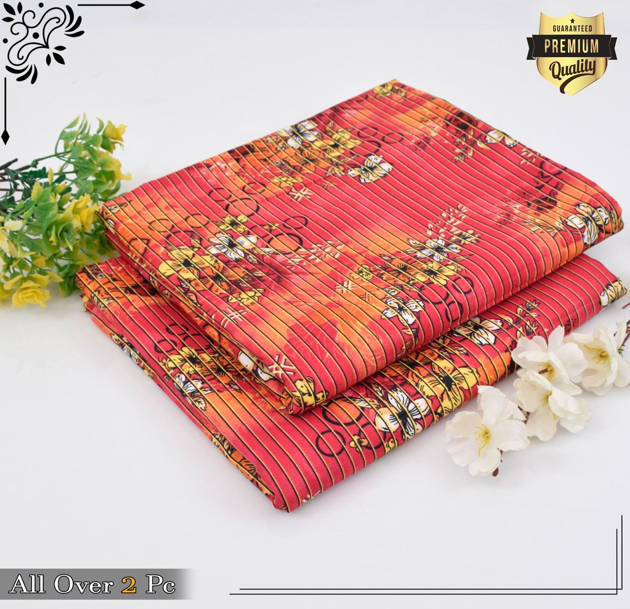 SUMMER COTTON |2| PCS UNSTITCHED