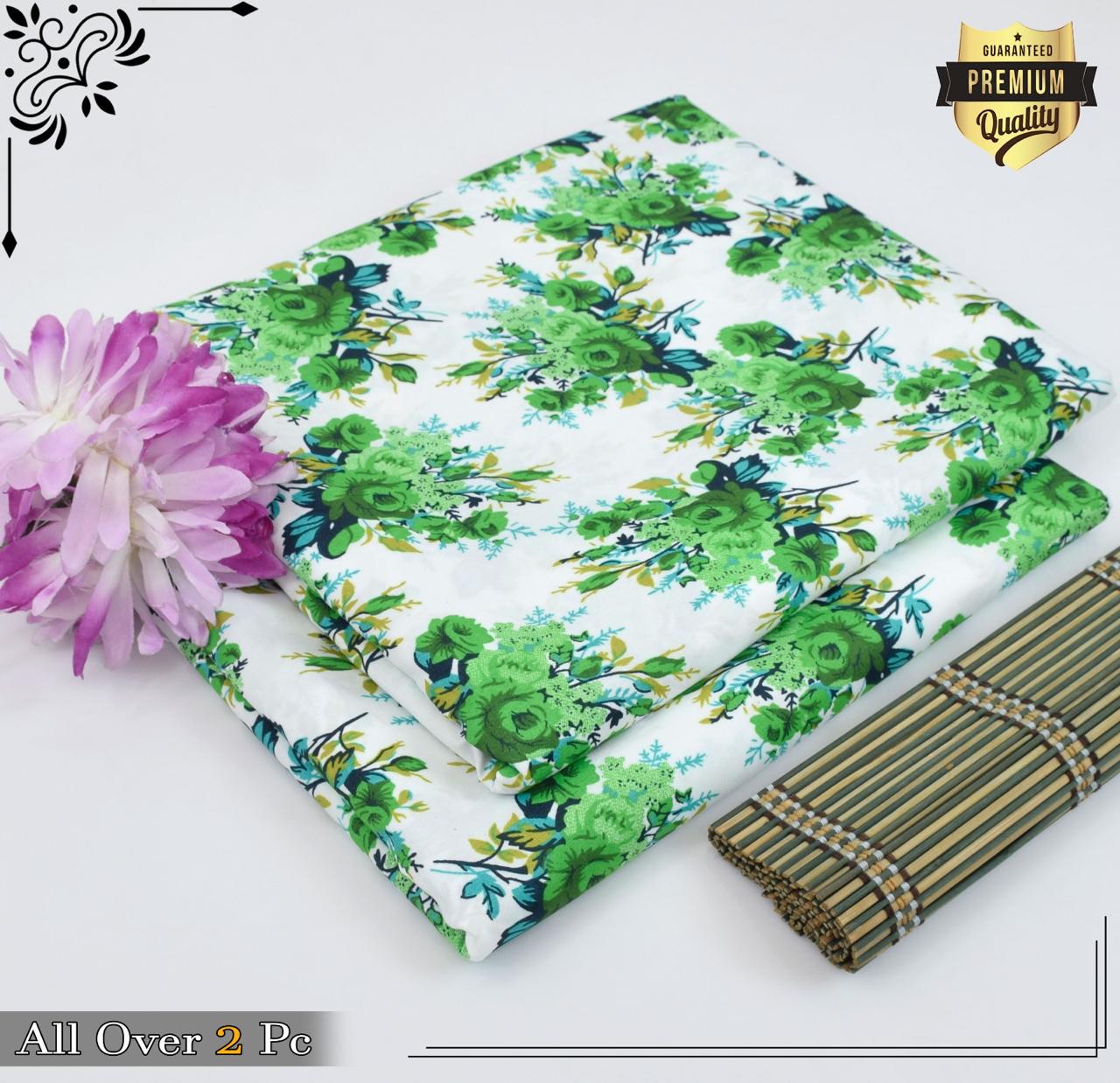 SUMMER COTTON |2| PCS UNSTITCHED