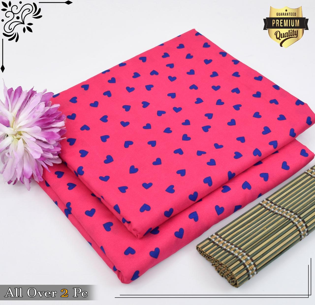 SUMMER COTTON |2| PCS UNSTITCHED