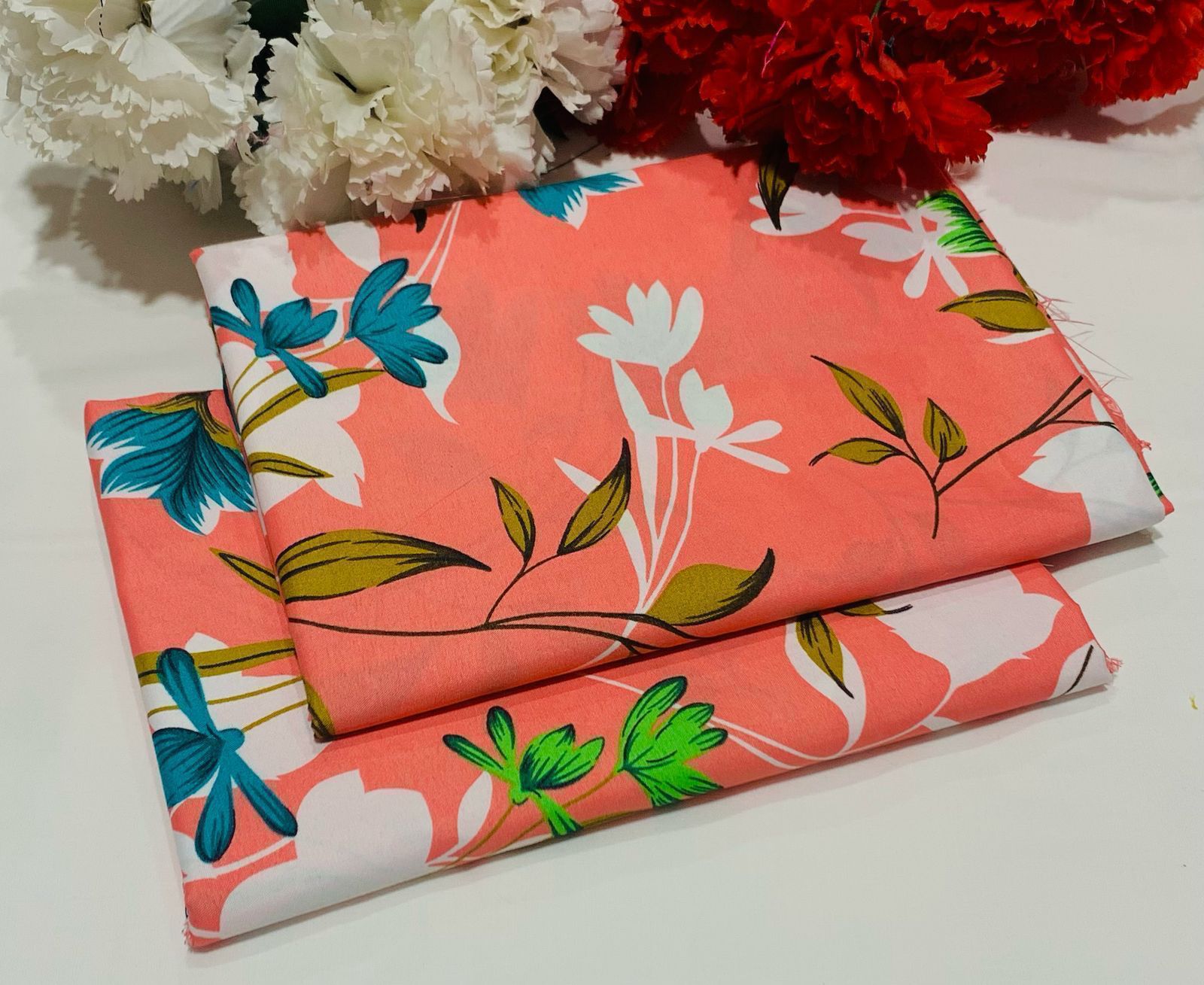 SUMMER COTON |2| PCS UNSTITCHED