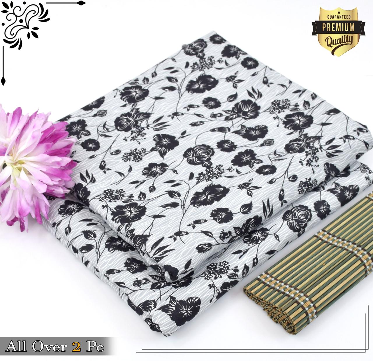 SUMMER COTTON |2| PCS UNSTITCHED