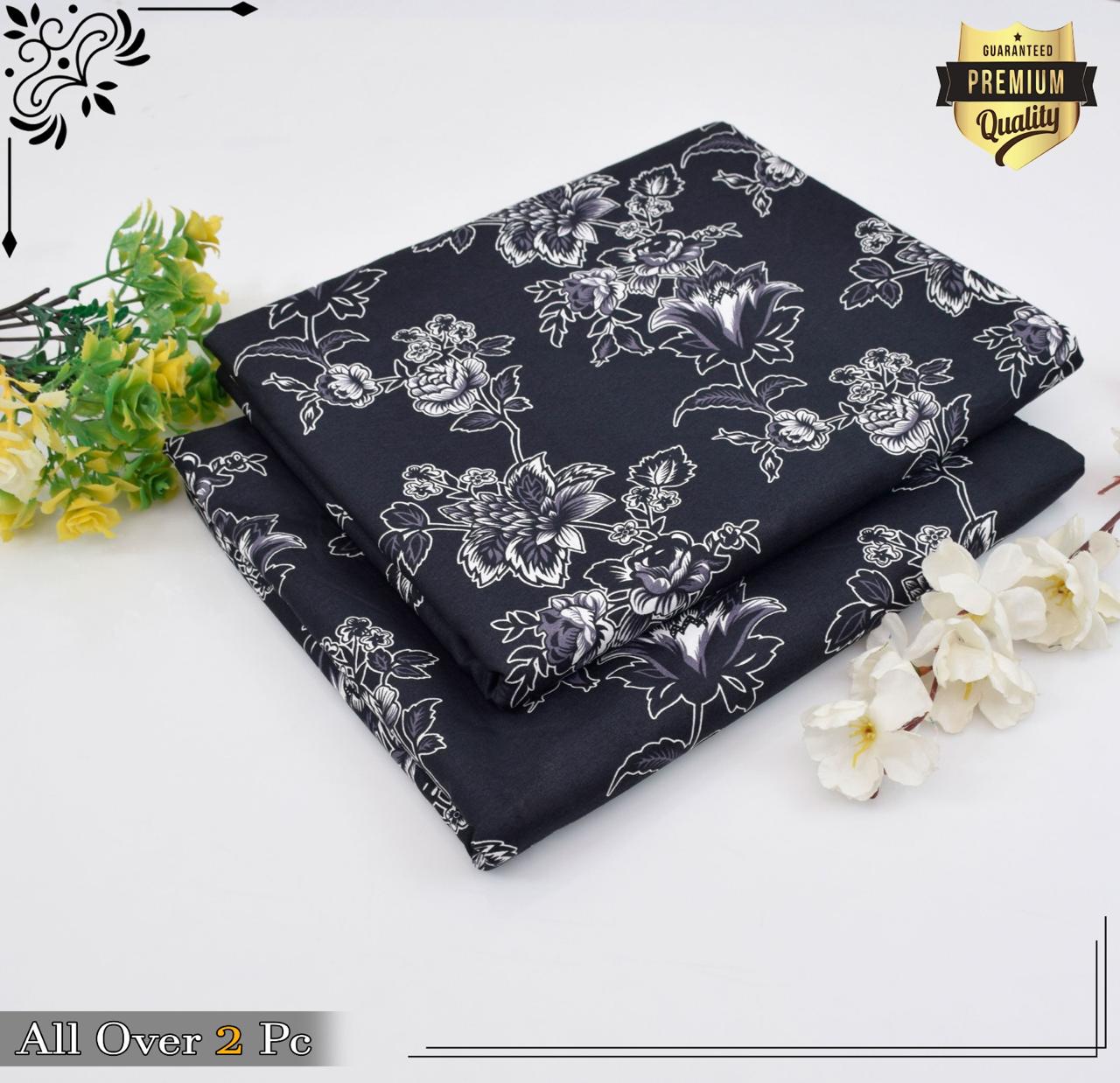 SUMMER COTTON |2| PCS UNSTITCHED