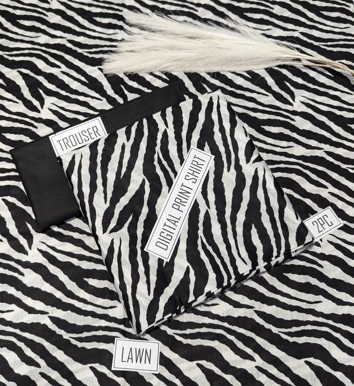 PRINTED LAWN |2| PCS UNSTITCHED