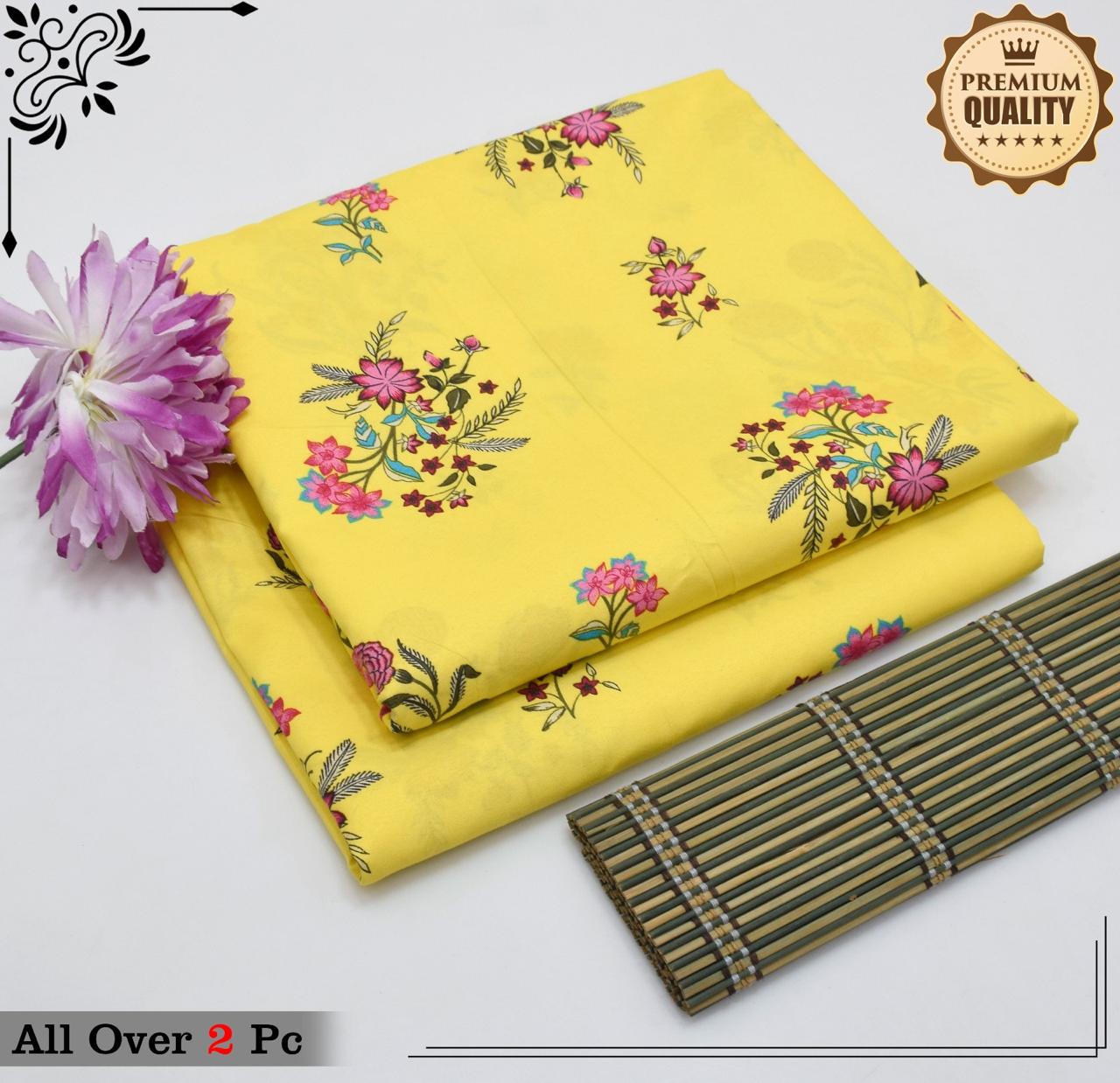 SUMMER COTTON |2| PCS UNSTITCHED