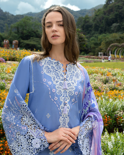 MS 2795-3 Piece - Unstitched Embroidered Lawn Fabric