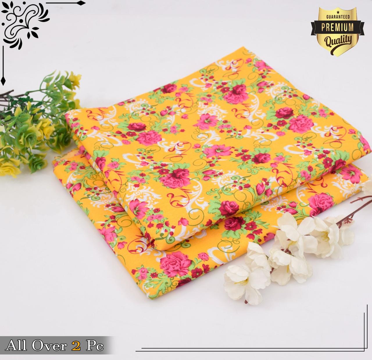 SUMMER COTTON |2| PCS UNSTITCHED