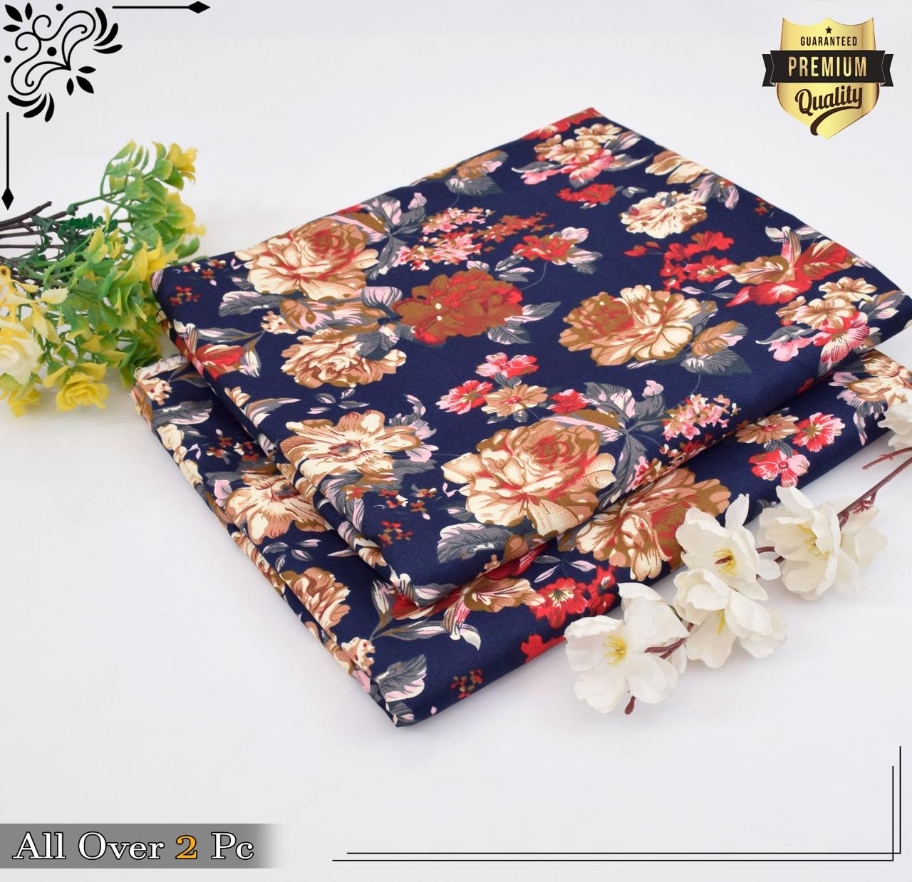 SUMMER COTTON |2| PCS UNSTITCHED