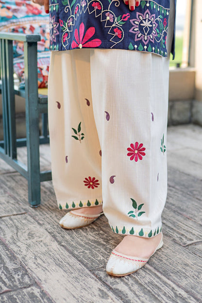 MB 70-2 Piece - Unstitched Embroidered Lawn Fabric