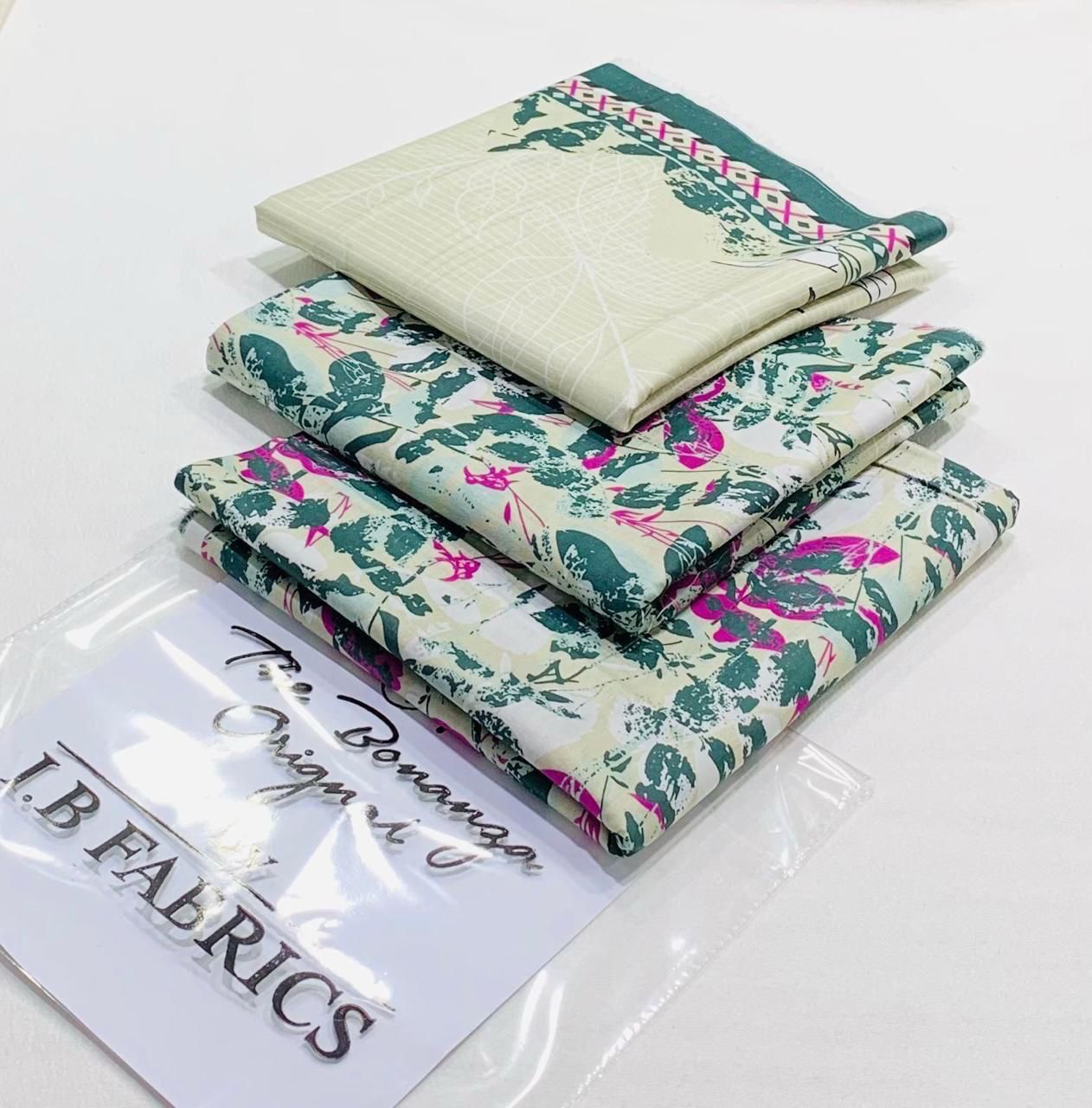 IB PRINTED LAWN |3| PCS UNSTITCHED
