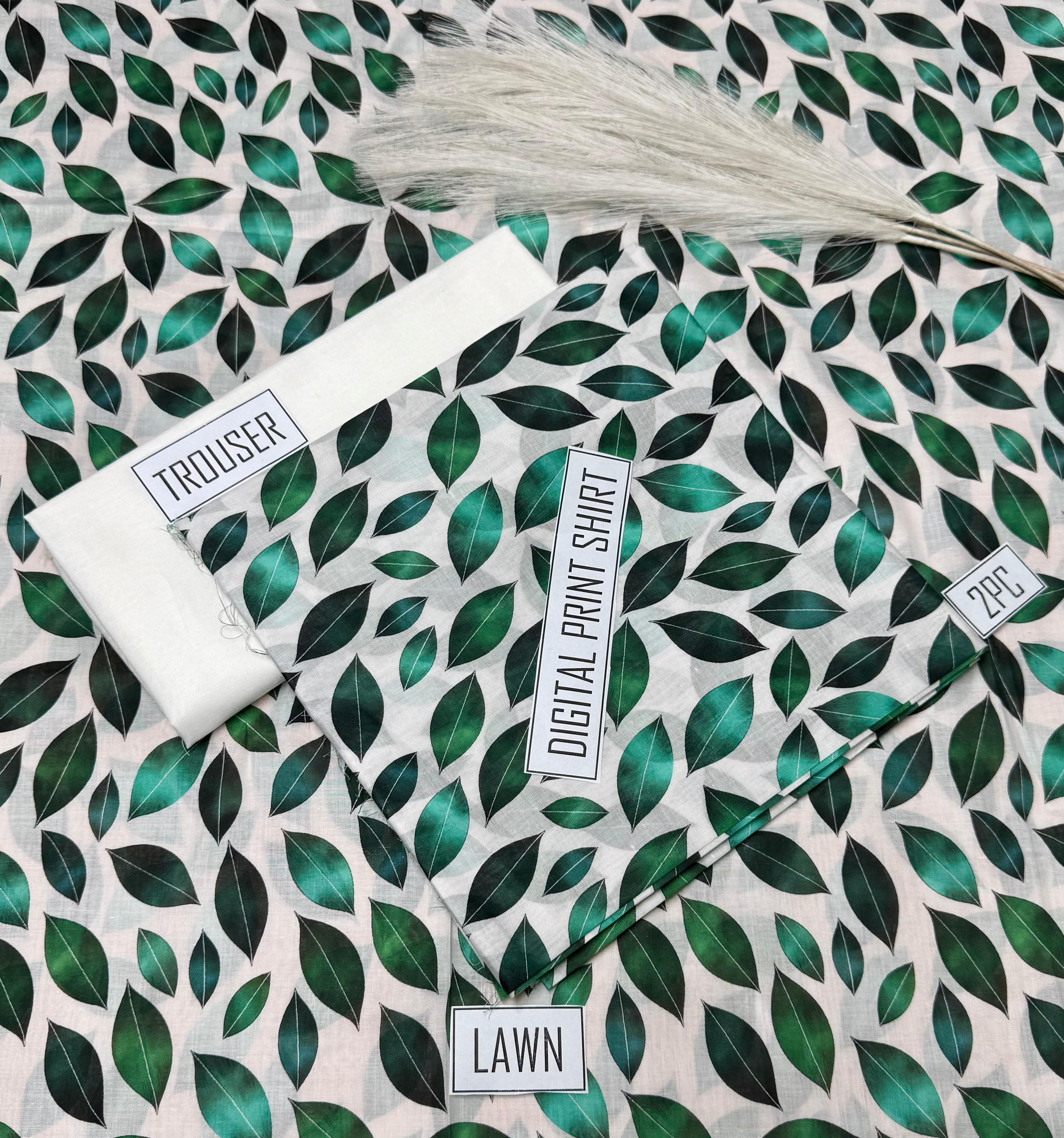PRINTED LAWN |2| PCS UNSTITCHED