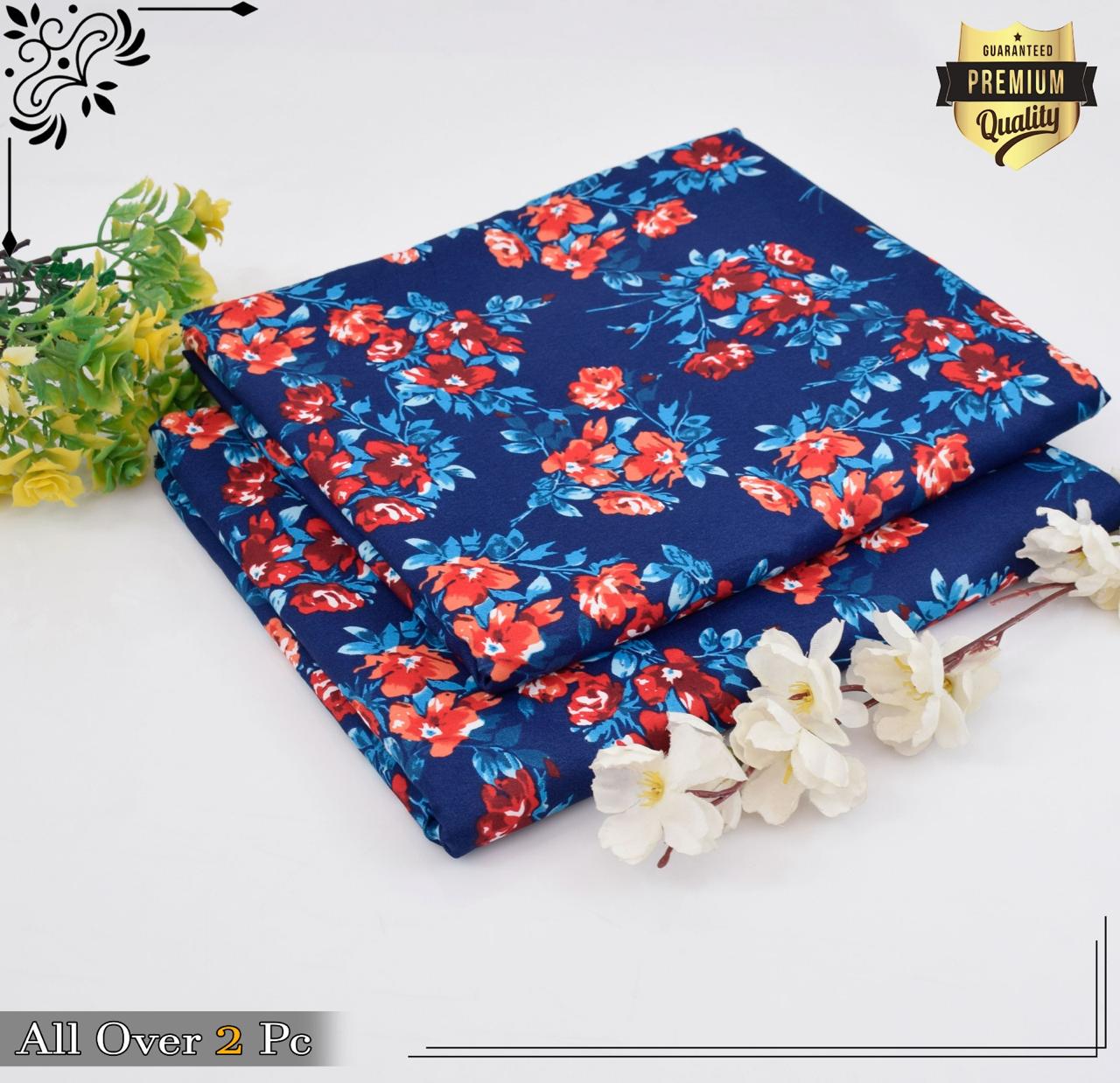 SUMMER COTTON |2| PCS UNSTITCHED