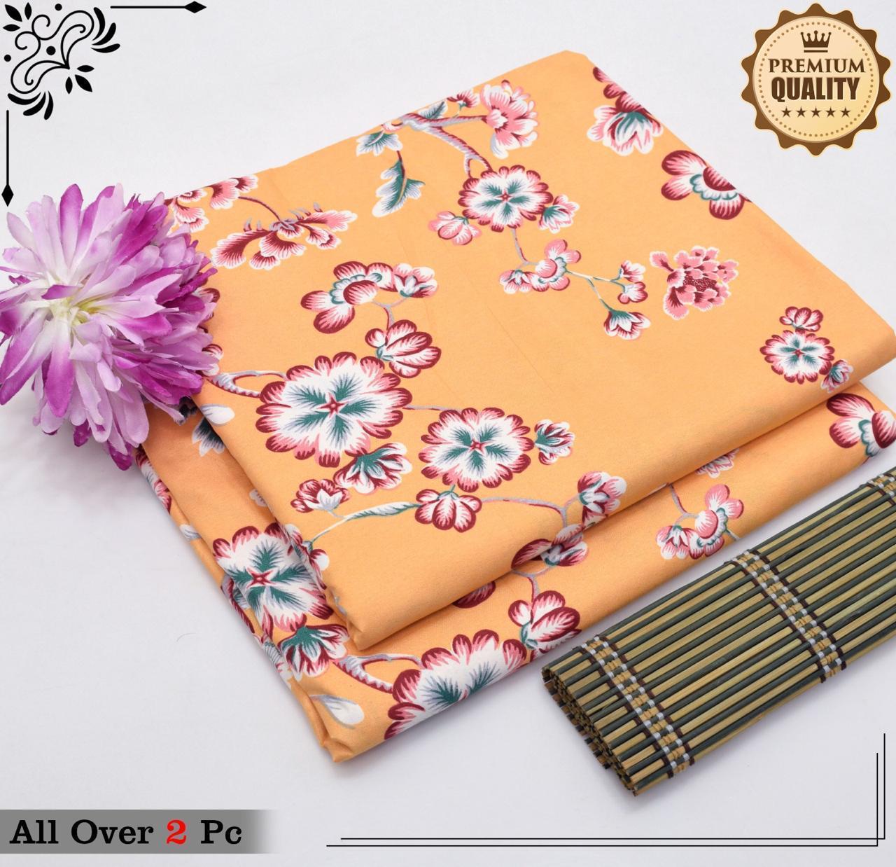SUMMER COTTON |2| PCS UNSTITCHED