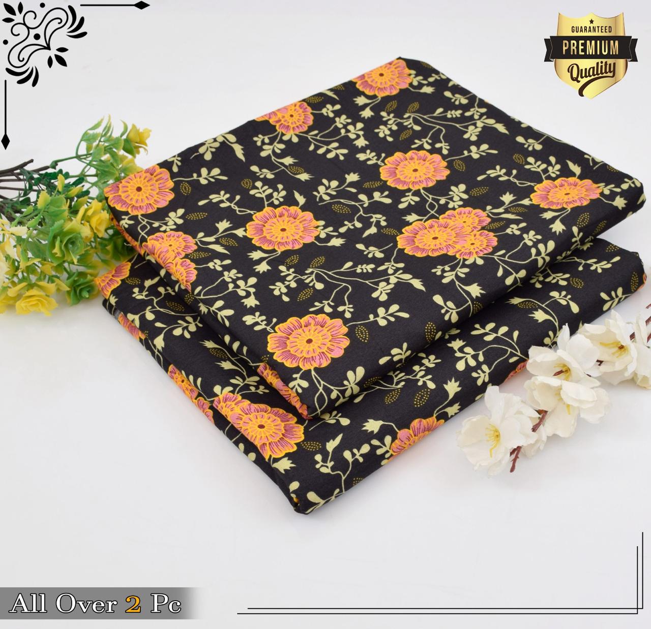 SUMMER COTTON |2| PCS UNSTITCHED