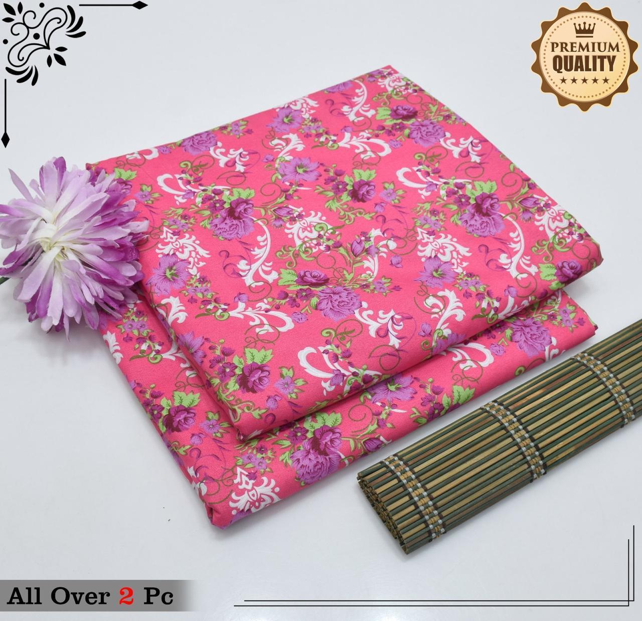 SUMMER COTTON |2| PCS UNSTITCHED