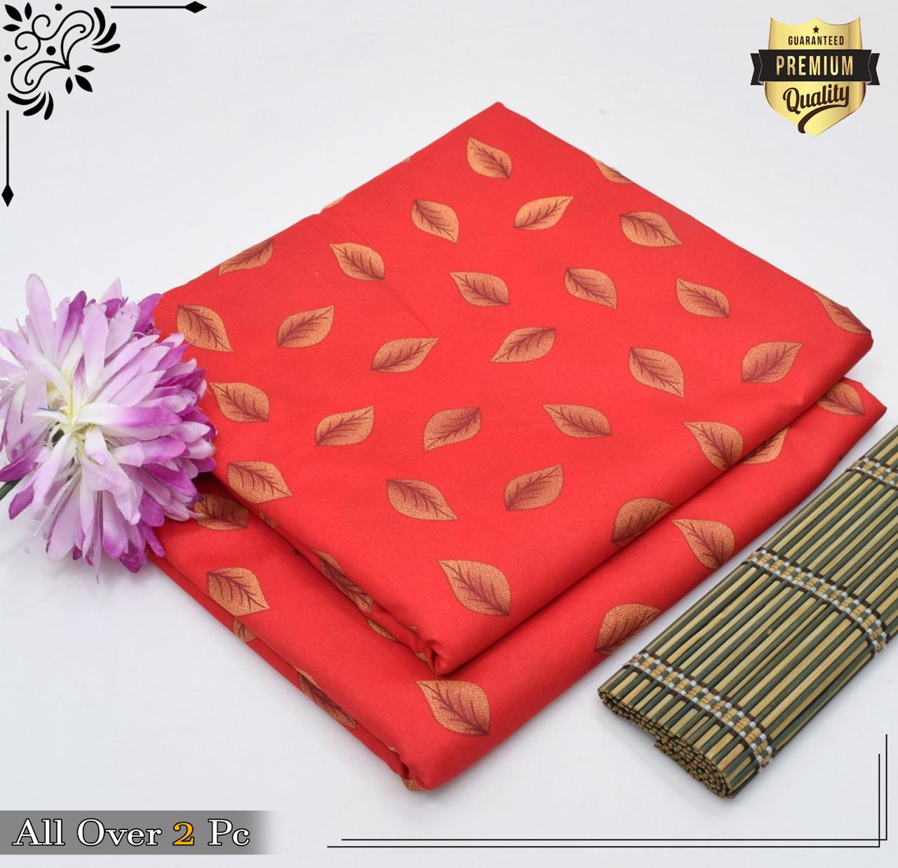 SUMMER COTTON |2| PCS UNSTITCHED