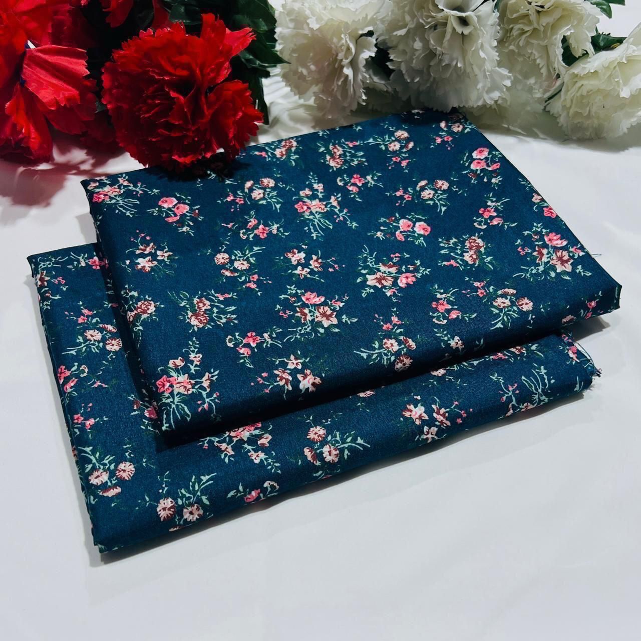 SUMMER COTTON |2| PCS UNSTITCHED
