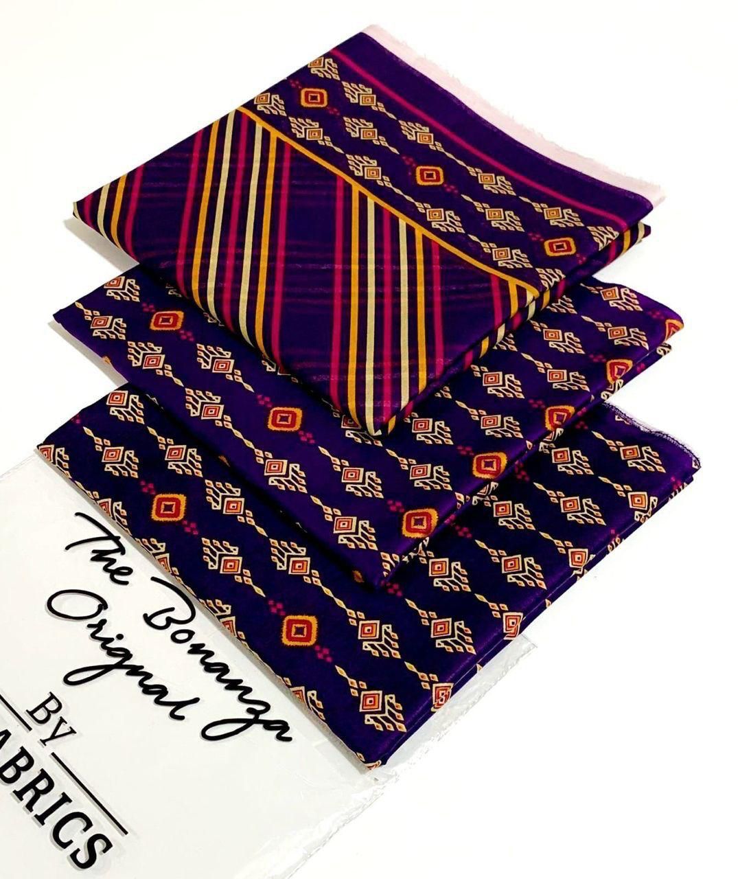 IB PRINTED LAWN |3| PCS UNSTITCHED