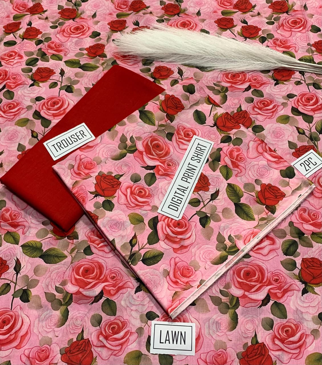 PRINTED LAWN |2| PCS UNSTITCHED