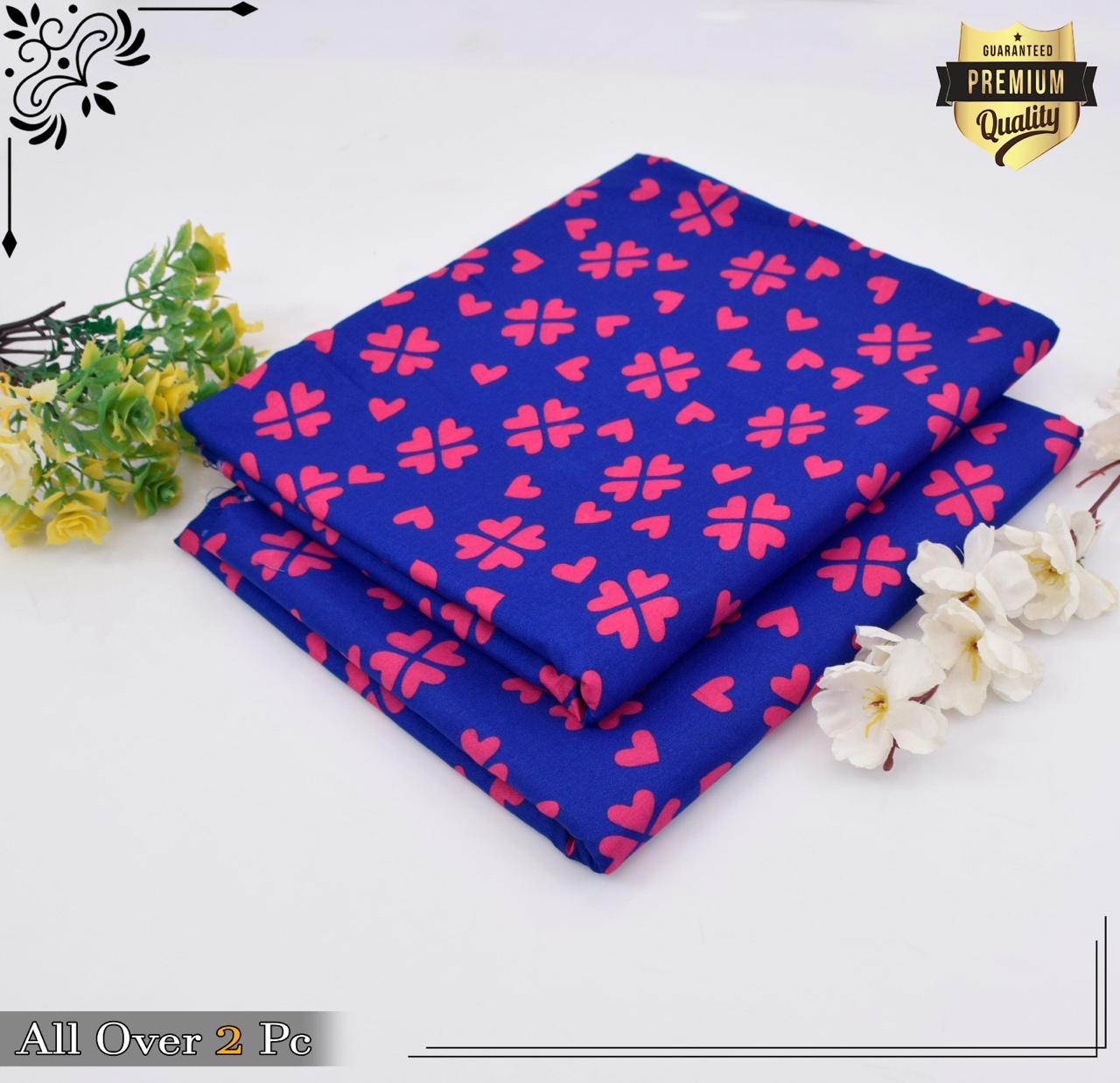 SUMMER COTTON |2| PCS UNSTITCHED