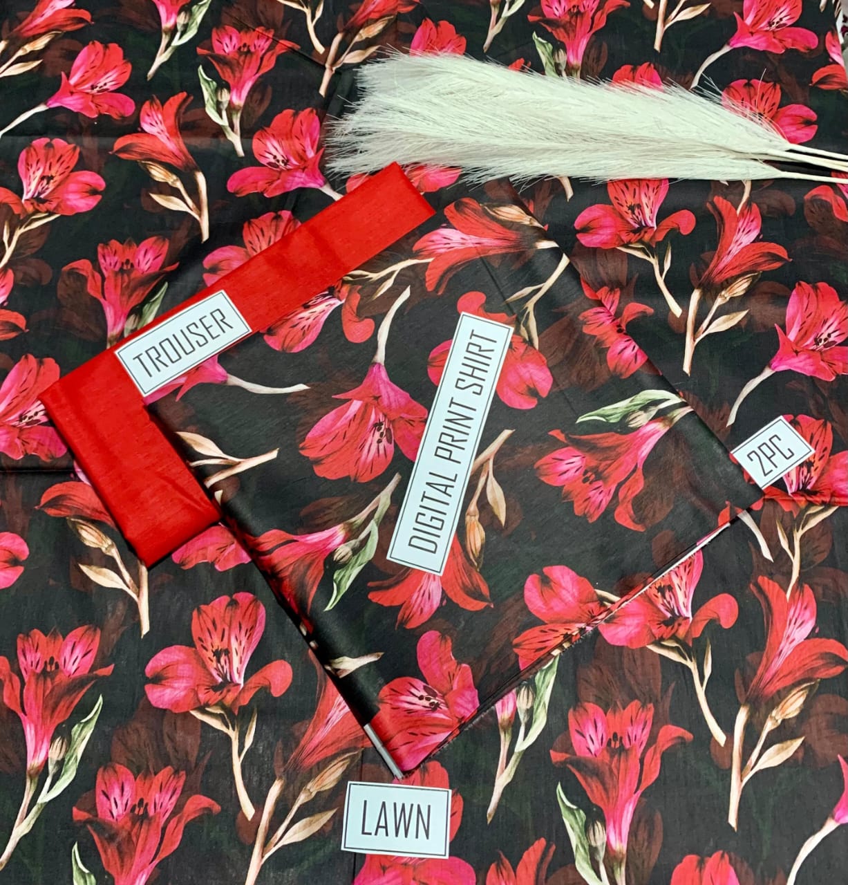 PRINTED LAWN |2| PCS UNSTITCHED