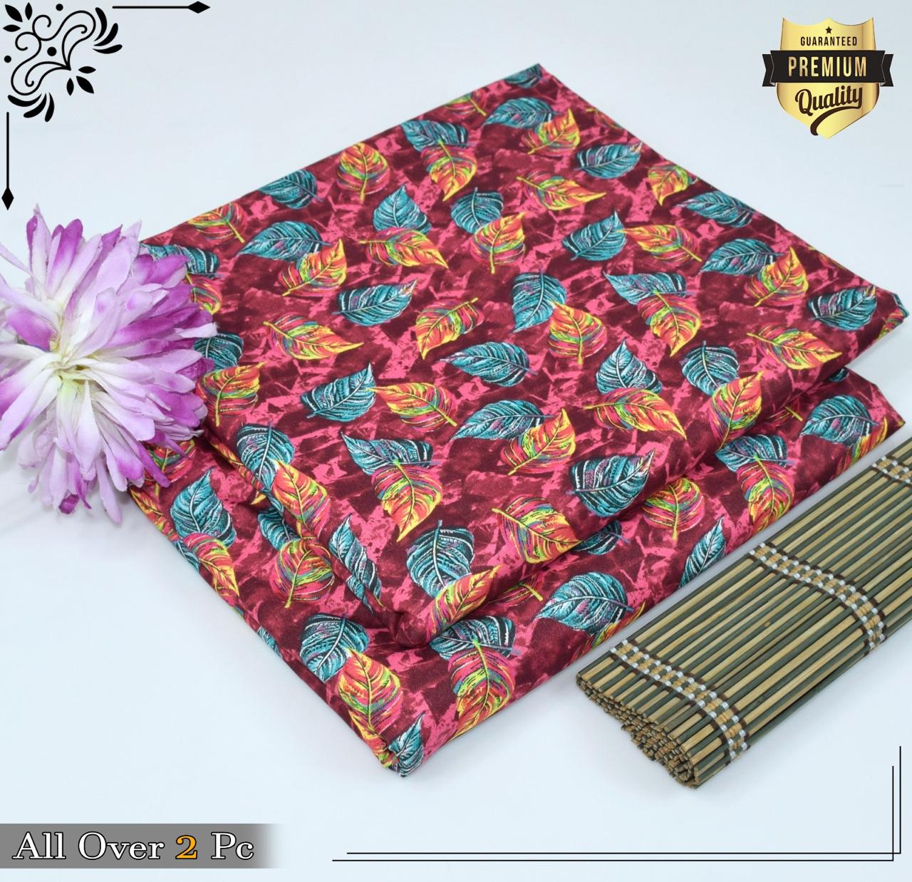 SUMMER COTTON |2| PCS UNSTITCHED