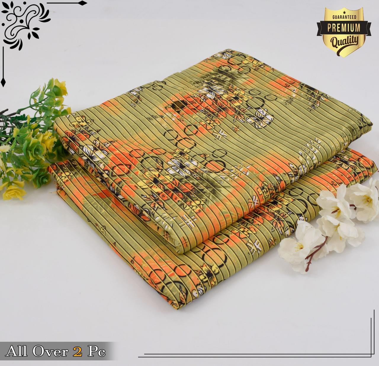 SUMMER COTTON |2| PCS UNSTITCHED