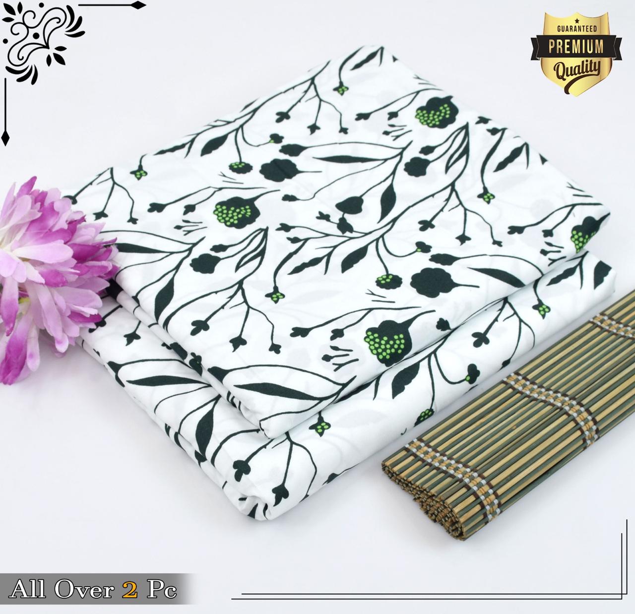 SUMMER COTTON |2| PCS UNSTITCHED