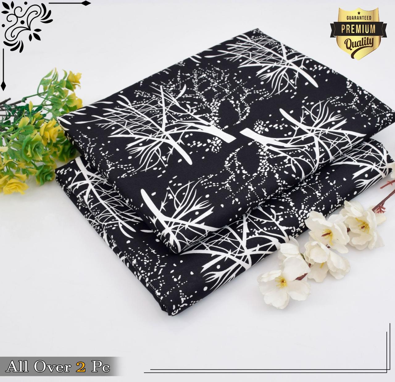 SUMMER COTTON |2| PCS UNSTITCHED