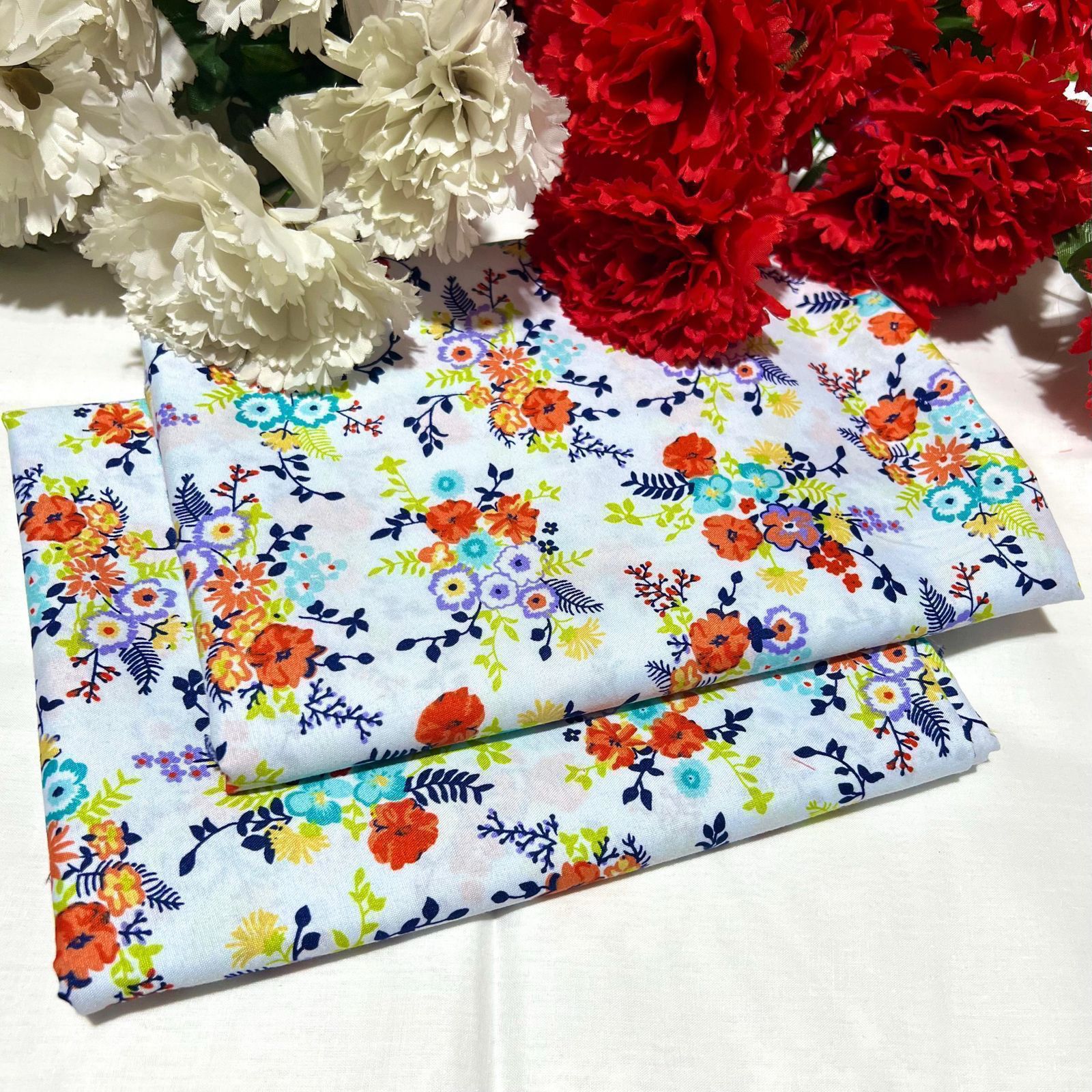 SUMMER COTON |2| PCS UNSTITCHED