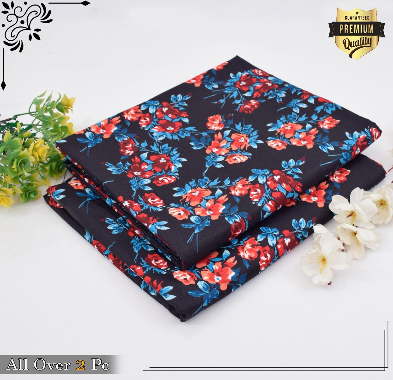 SUMMER COTTON |2| PCS UNSTITCHED