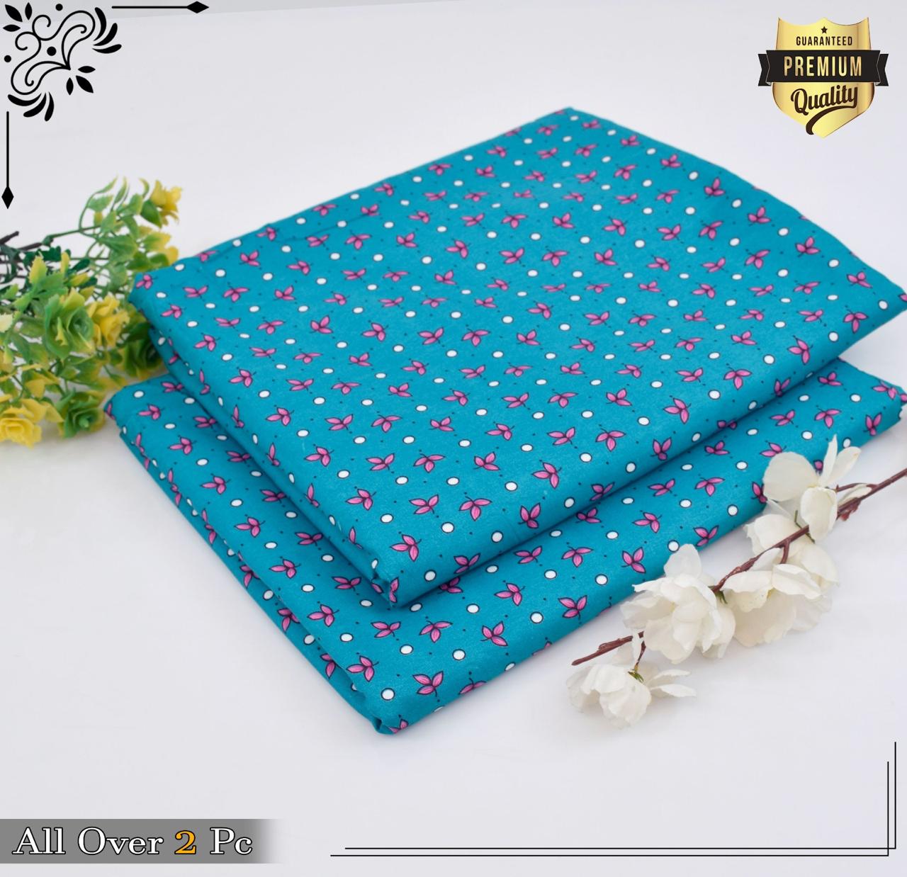 SUMMER COTTON |2| PCS UNSTITCHED