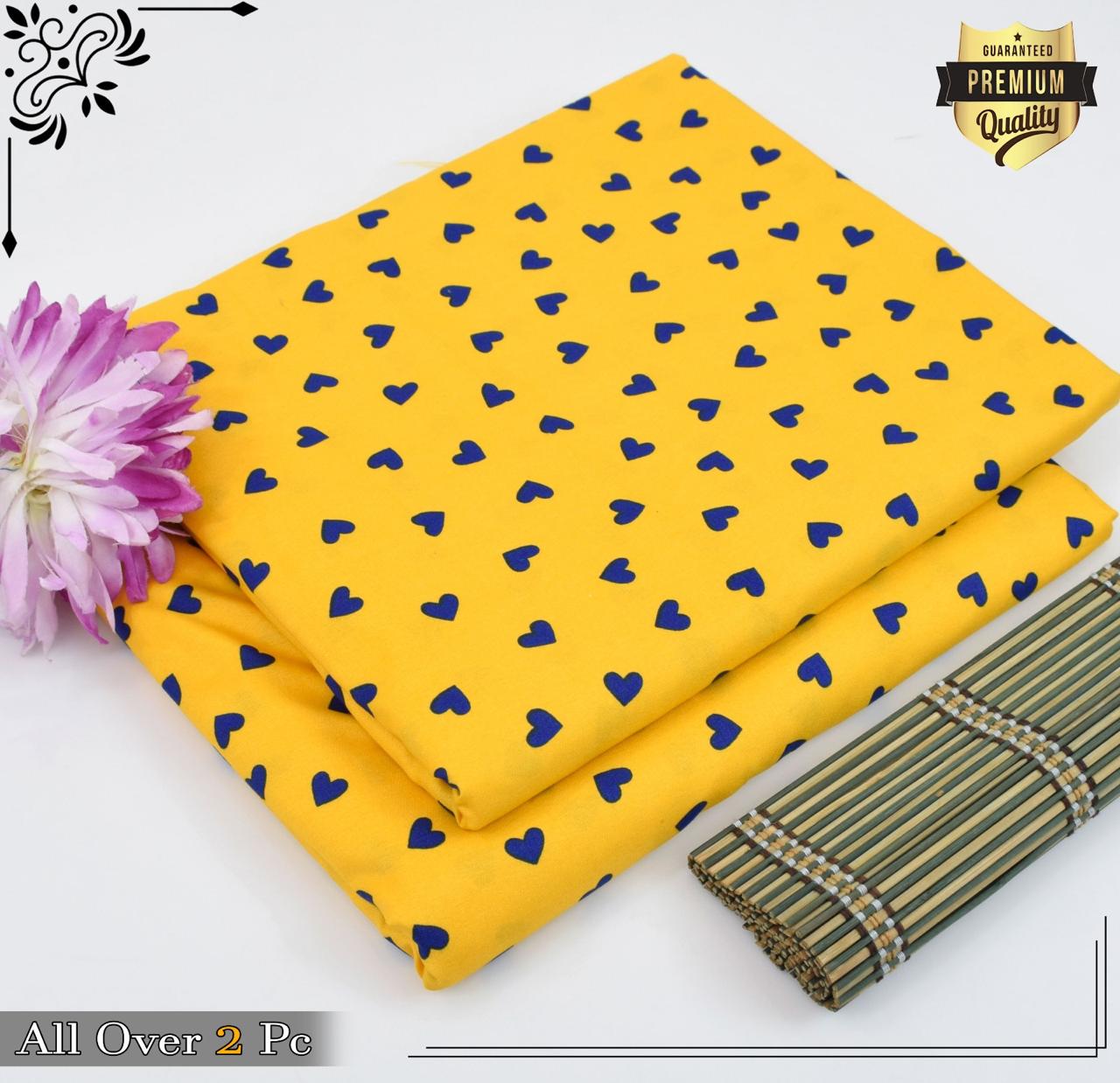 SUMMER COTTON |2| PCS UNSTITCHED